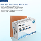 Goat Milk Sandalwood & Rose Soap