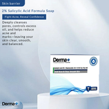 Derma+ Salicylic Acid 2% Soap Anti-Acne Smooth Skin 125g Bar