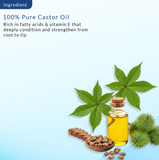 100% Organic & Cold Pressed Natural Castor Oil