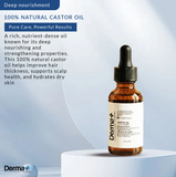 100% Organic & Cold Pressed Natural Castor Oil