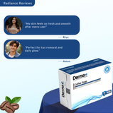 Derma+ Cure Coffee Soap | Gently Exfoliates and Refreshes Skin | helping to slough off dead skin cells and reveal brighter | more radiant skin | All skin types | Men & Women | (Pack of 2)