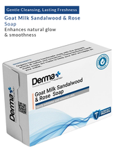 Goat Milk Sandalwood & Rose Soap