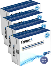 Derma+ Cure Kojic Acid & Turmeric Soap | Alpha Arbutin | Turmeric Extract | Deep Cleansing | Fades Hyperpigmentatio | fade dark spots | All skin types | (4 x100gm) | Pack of 4