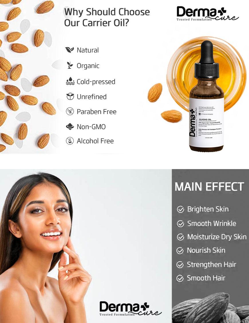 100% Cold Pressed Sweet Almond Oil