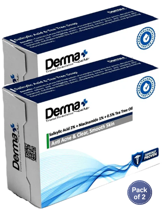 Derma+ Anti Acne Soap with Salicylic Acid & Tea Tree