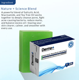 Derma+ Salicylic Acid 2% Soap Anti-Acne Smooth Skin 125g Bar