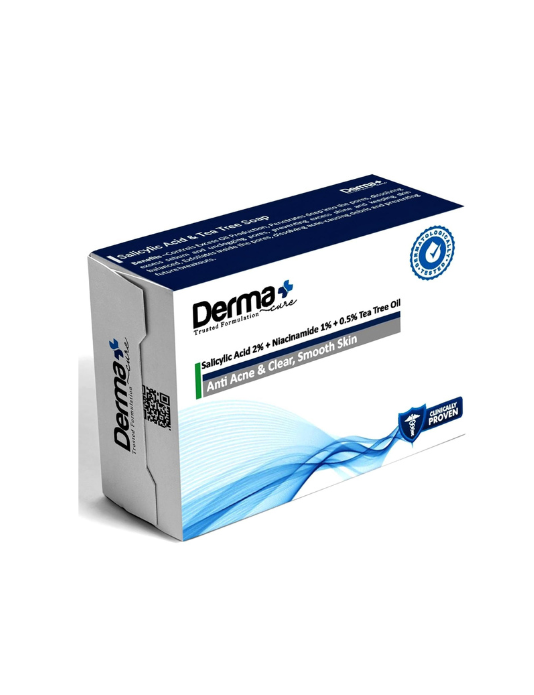 Derma+ Anti Acne Soap with Salicylic Acid & Tea Tree